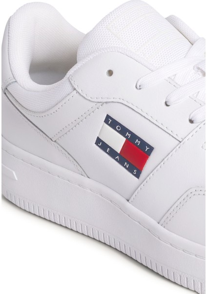 TJM RETRO BASKET ESS Beyaz Erkek Sneaker