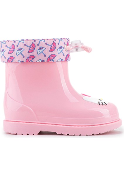 W10261 BIMBI HELLO KITTY Pembe Kız Çocuk Yağmur Çizmesi