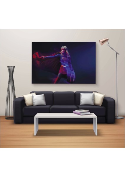 Marsilyan- Dekoratif Baskı Özel Tasarım Dikdödrtgen Kanvas Tablo 1545