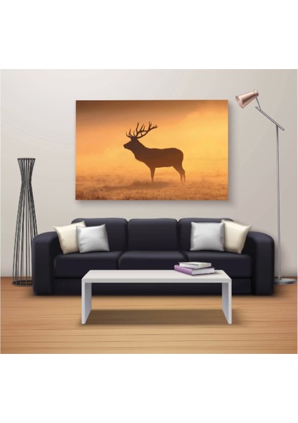 Marsilyan- Dekoratif Baskı Özel Tasarım Dikdödrtgen Kanvas Tablo 1194