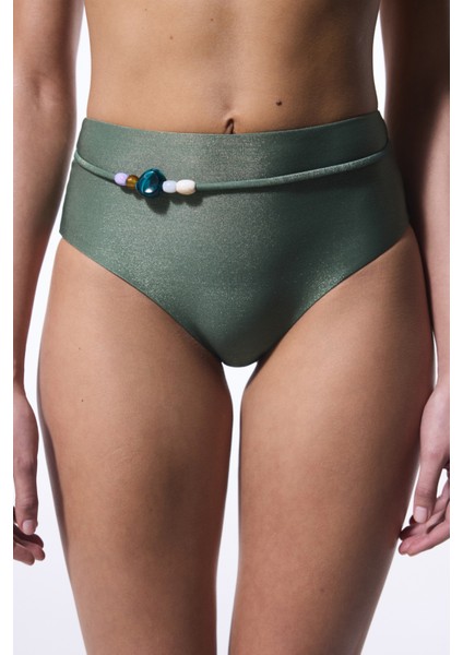 Bo High Yeşil Bikini Altı