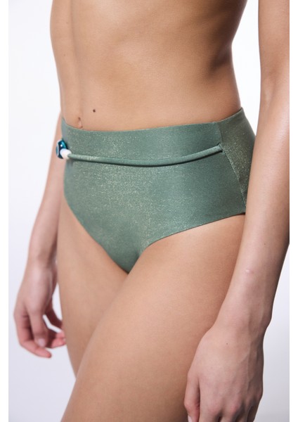 Bo High Yeşil Bikini Altı