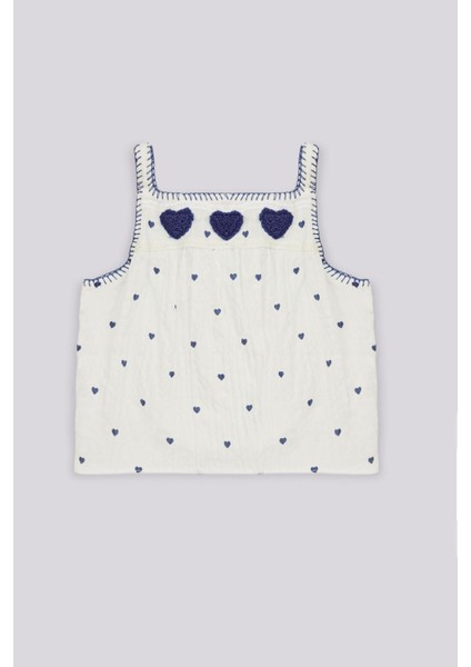 Bg Store Kız Bebek Desenli Bluz