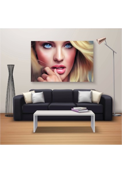 Marsilyan- Dekoratif Baskı Özel Tasarım Dikdödrtgen Kanvas Tablo 1487