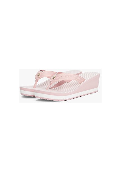 Th Strıpes Wedge Beach Sandal