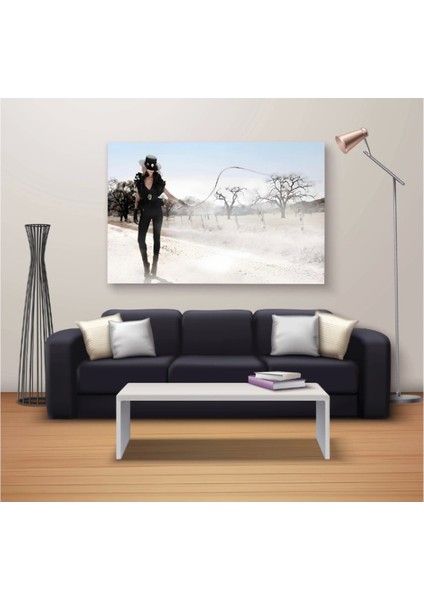 Marsilyan- Dekoratif Baskı Özel Tasarım Dikdödrtgen Kanvas Tablo 1569