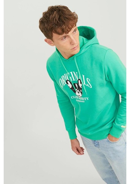 JORBEWARE SWEAT HOOD FST Yeşil Erkek Sweatshirt fırsatları