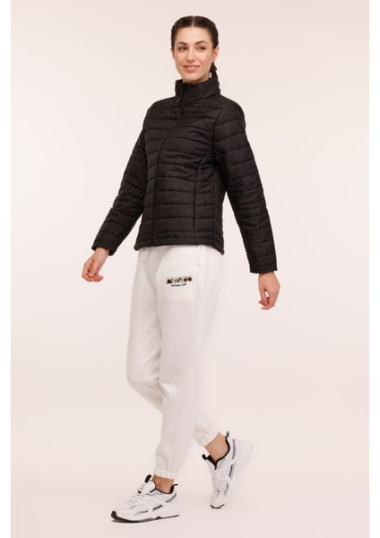 WB PADDED 1SN659 4PR Siyah Kadın Mont
