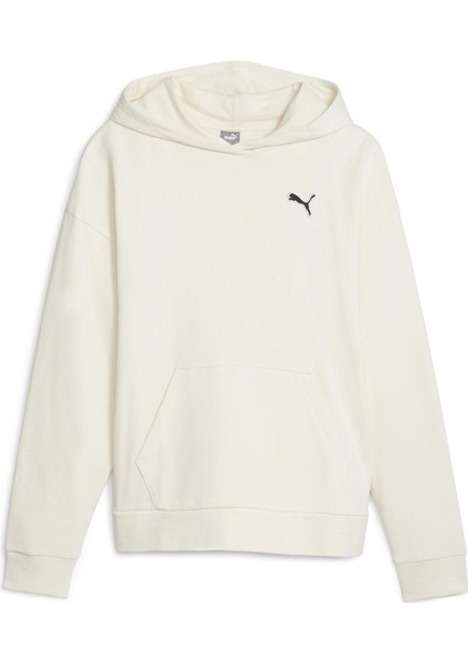 BETTER ESSENTIALS Hoodie Beyaz Kadın Sweatshirt fiyatları