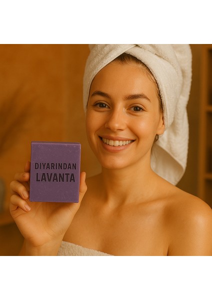 Hatay Doğal Lavanta Sabunu 3 Adet 375 gr