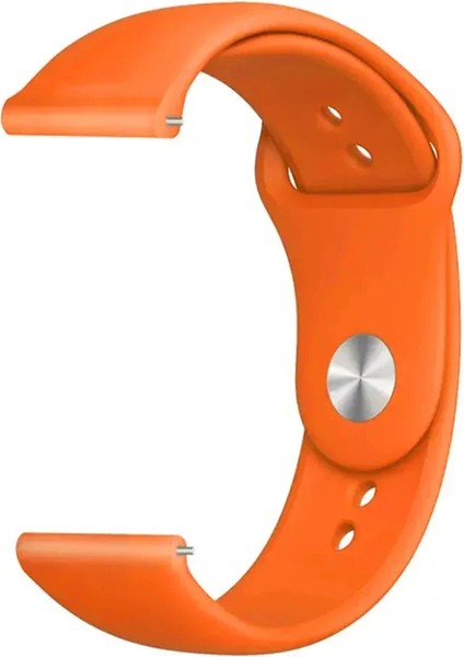 Amazfit Bip 5 ile Uyumlu Yumuşak Dokulu Esnek Jel Silikon Kayış