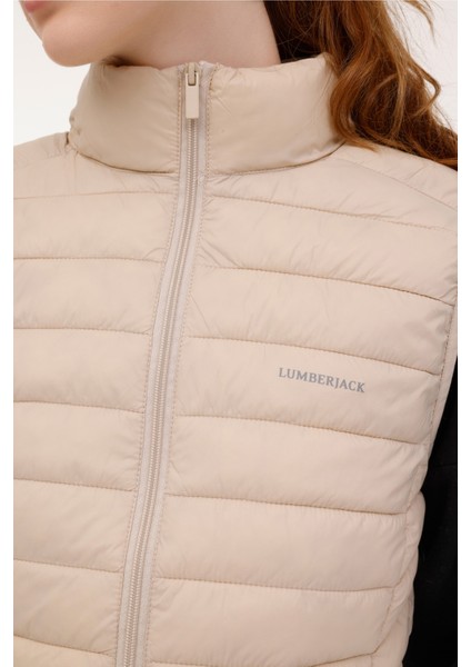 WB VEST 4SN34 4PR Ekru Kadın Yelek