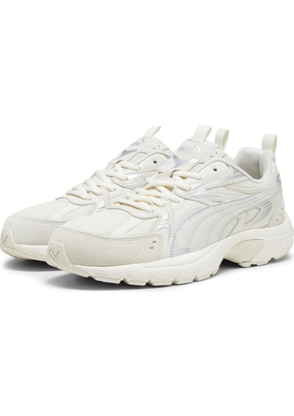 Milenio Tech Suede Ekru Kadın Sneaker