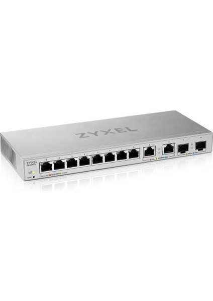 Multi-Gig 12-Port Web Managed Switch | 2x 2.5g ve 2x 10G Sfp+ | Masaüstü/duvar Montajı