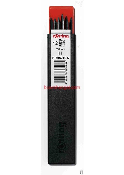 Hi-Polymer Mekanik Kalem Ucu, 2,0 Mm, Hb (Ambalaj Değişiklik Gösterebilir)