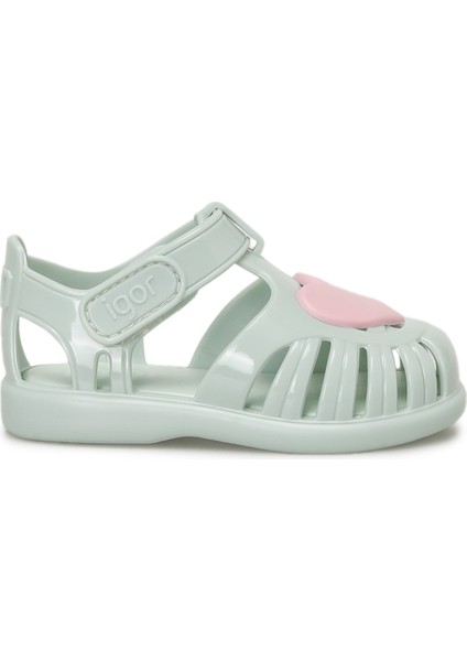 S10310 TOBBY GLOSS LOVE Mint Kız Çocuk Sandalet