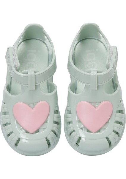 S10310 TOBBY GLOSS LOVE Mint Kız Çocuk Sandalet