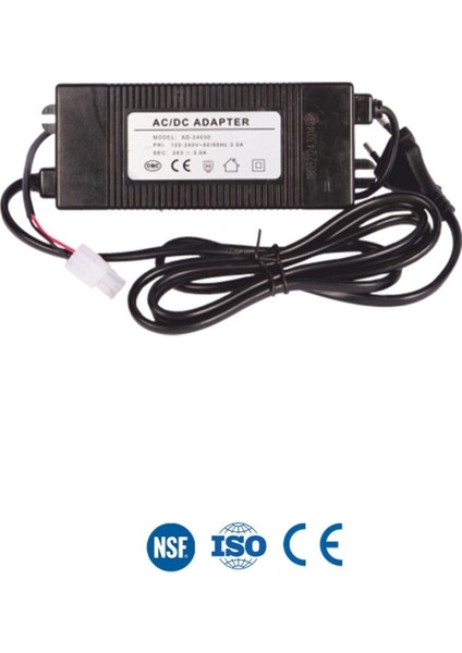 Tüm Su Arıtma Cihazlarıyla Uyumlu 75 Gpd Pompa Adaptörü