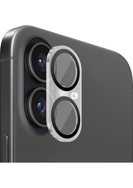 iPhone Kamera Lens Koruyucu, Iphone 16/16 Plus Uyumlu, Şeffaf