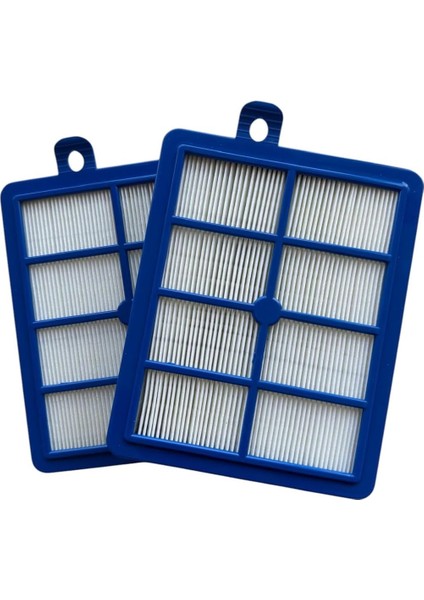 Süpürge Hepa Filtre - Mavi Plastik - 2 Adet - Aeg - Arçelik - Phılıps - Electrolux - Arnıca