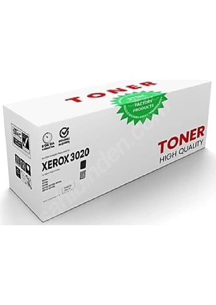 Tkz Xerox Uyumlu Xerox Phaser 3020 Yazıcı Xerox Workcentre 3025 Yazıcılara Uyumlu 2200 Sayfa Muadil Toner