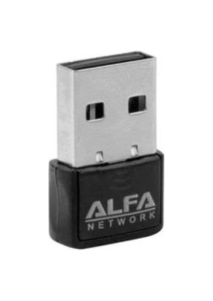 Plus Alfa UW06 150 Mbps Wifi Adaptör, Realtek RTL8188FTV USB Dongle, Pc Wifi Adaptör (Windows 10/11 Tak Çalıştır)