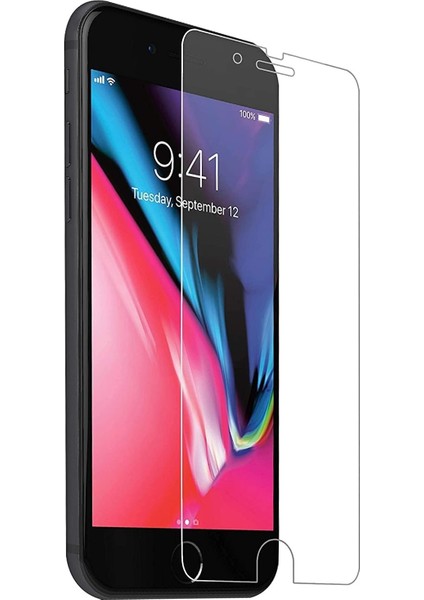 8 Plus Ekran Koruyucu, iPhone 8 Plus Modellerine Uyumlu Temperli Ekran Koruyucu Cam Hd Kalite Görüntü Darbe Dayanıklı Ekran Koruyucu Cam