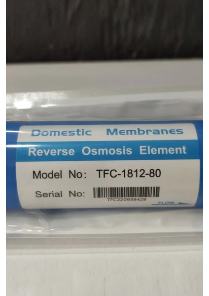 Domestic 80GPD Membran Filtre Tüm Su Arıtma Cihazlarıyla Uyumlu modelleri