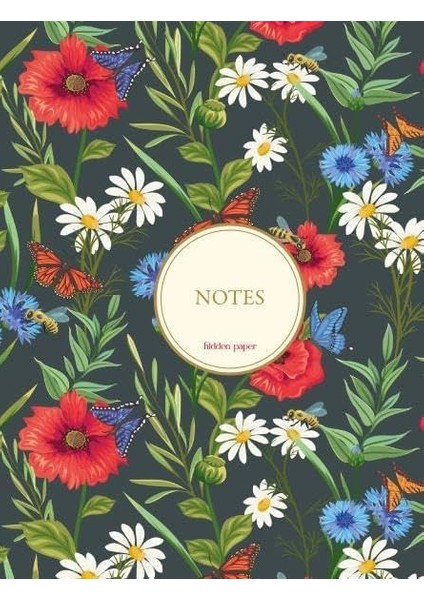 Ciltli Çizgili Notebook, Defter, Not Defteri, Sert Kapak, A5 Boyut - No:5
