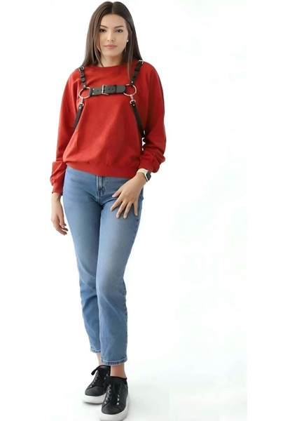 Şık Deri Kadın Kemer, Elbise Üzeri Deri Kemer indirimleri