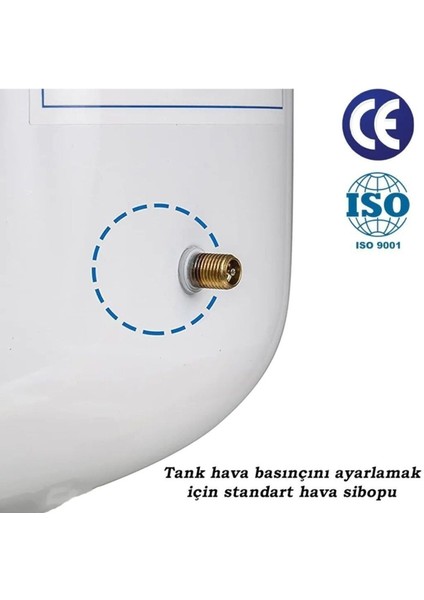 Su Arıtma Cihazı Uyumlu Nsf Onaylı Metal Genleşme Tankı (20 Litre) fırsatları