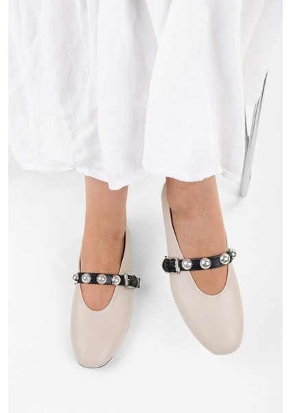 Kadın Velna Ekru Cilt Babet fiyatları