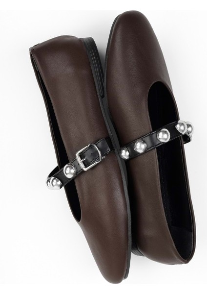 Kadın Velna Kahve Cilt Babet fırsatları