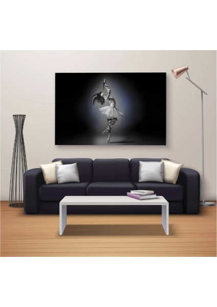 Marsilyan- Dekoratif Baskı Özel Tasarım Dikdödrtgen Kanvas Tablo 1604