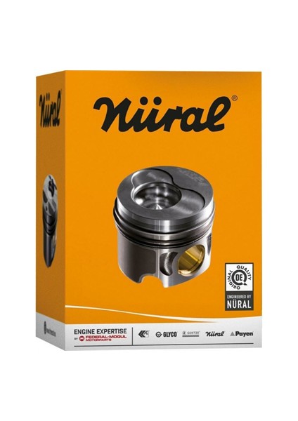 Opel Corsa D 1.2 (A12XER) Motor Piston Takımı Göetze Nural Standart Ölçü