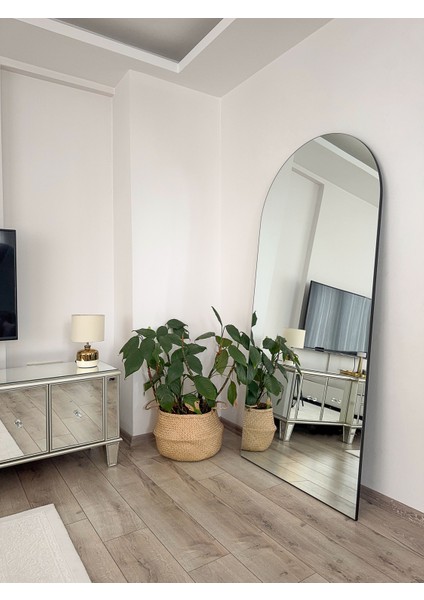 Çerçevesiz Model 180X80 cm Oval Ayaklı Boy Aynası