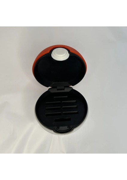 Pokeball Şeklinde Nintendo Switch Kartuş Kutusu Stand Dahil