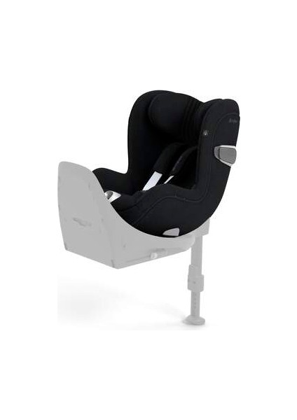 Sirona T Isize Plus (Terletmeyen Özel Kumaş) (Sephia Black) (360 Derece Dönen Adac'lı Isofix Bebek Oto Koltuğu 0-18 Kg)