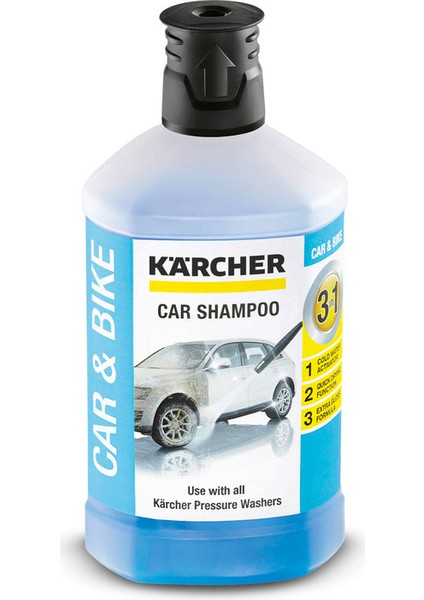 Basınçlı Yıkama Makinesi için 1 Litre 3in1 Araç Şampuanı