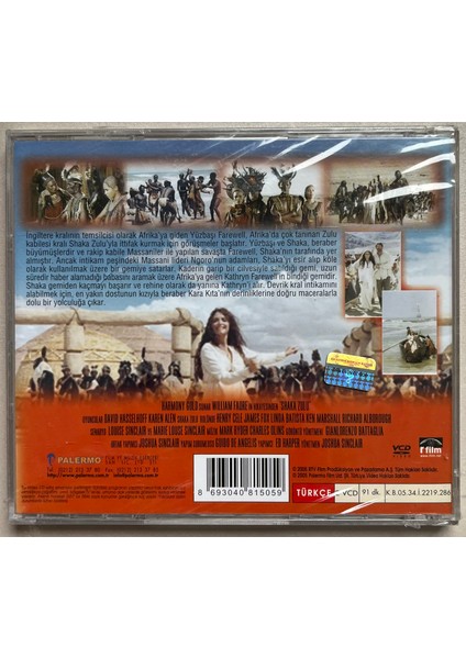 Shaka Zulu VCD (Orjnal Dönem Baskı Cd)