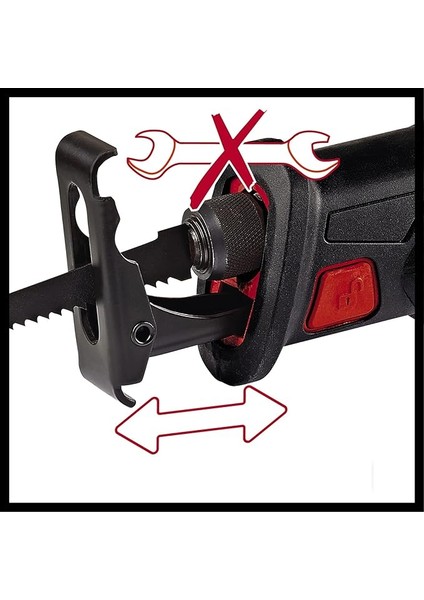 Akülü Kılıç Testere TE-AP 18/22 Li-Solo Power X-Change (18 V, Li-Ion, 2600 dev/dk Maks. Stroklu, 100 mm Maks. Kesim Derinliği, Akü ve Şarj Cihazı Dahil Değildir) - 4326300