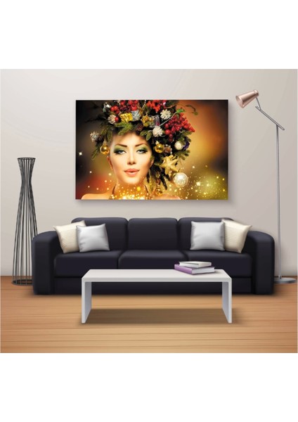 - Dekoratif Baskı Özel Tasarım Dikdödrtgen Kanvas Tablo 1663