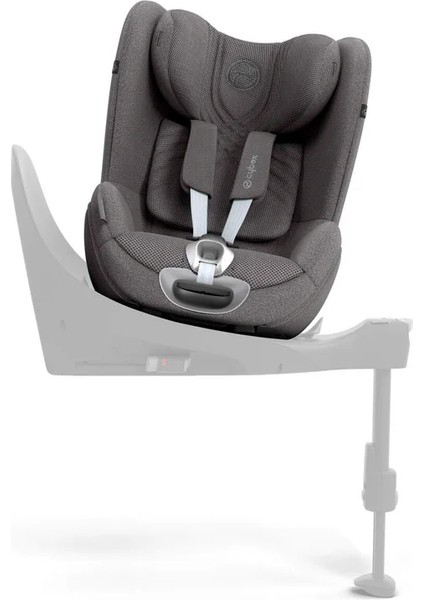 Sirona T Isize Plus (Terletmeyen Özel Kumaş) (Mirage Grey) (360 Derece Dönen Adac Lı Isofix Bebek Oto Koltuğu 0-18 Kg) modelleri