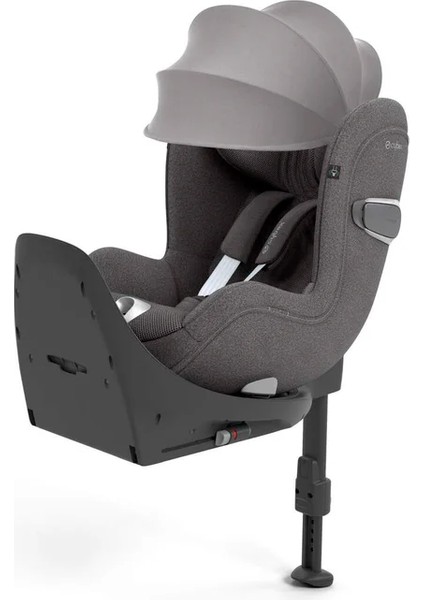 Sirona T Isize Plus (Terletmeyen Özel Kumaş) (Mirage Grey) (360 Derece Dönen Adac Lı Isofix Bebek Oto Koltuğu 0-18 Kg) fırsatları