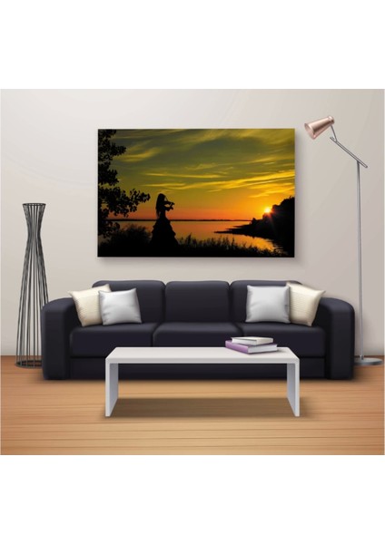 - Dekoratif Baskı Özel Tasarım Dikdödrtgen Kanvas Tablo 1677