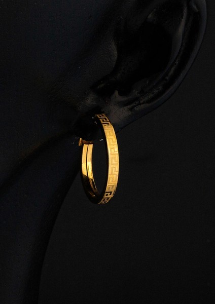 Versage 14 Ayar Altın Küpe 3 Cm. Çaplı modelleri