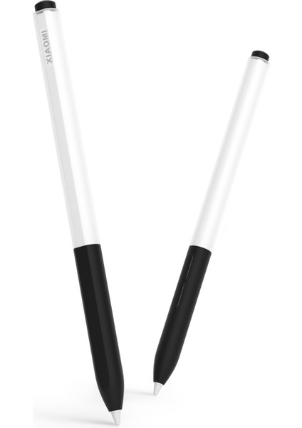 Xiaomi Akıllı Kalem (Gen 2) Için Stylus Kalem Koruyucu Kılıf, Silikon+Pc Kalem Kılıfı-Siyah (Yurt Dışından)