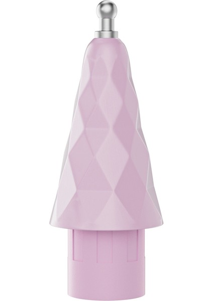 Apple Pencil (2. Nesil)/kalem (1. Nesil)/kalem (Usb-C) Uçları Rhombus Noiseless Kalem Uçları-Yuvarlak Boncuk Ucu/açık Pembe (Yurt Dışından)