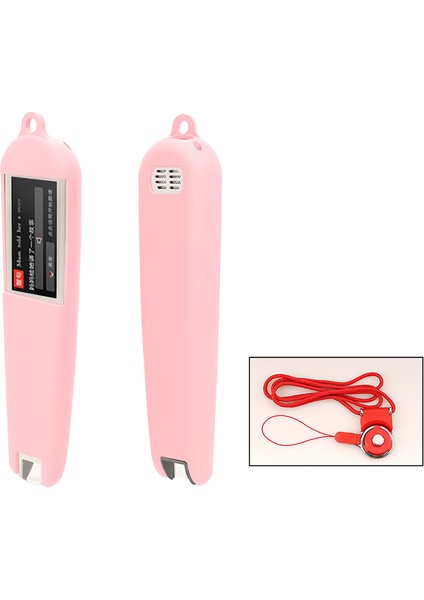 Newmine N3 Sözlük Kalemi Için Silikon Kılıf Kılıfı, Askılı Askılı Tam Koruma Kılıfı-Pembe (Yurt Dışından)
