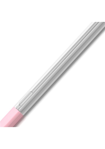 Samsung Galaxy Tab S6 Lite Stylus Kalem Silikon Kılıf Düşmeye Karşı Dayanıklı Kir Önleyici Kapak-Pembe (Yurt Dışından)